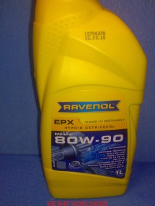 olej RAVENOL EPX SAE 80W90 1l MAN 342 Typ M-1 -  Ford SQM-2C-9002 AA - SQM2C9002AA