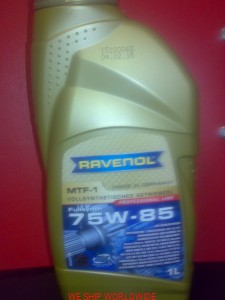 olej RAVENOL MTF-1 75W-85 1l Toyota 08885-81060;0888581060, 08885-81070,0888581070