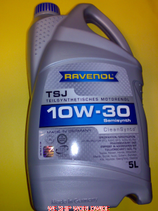 olej RAVENOL TSJ SAE 10W-30 10W30 5l  Chrysler MS-6395 ,Fiat 9.55535-CR1
