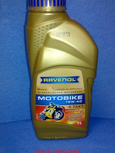 RAVENOL Motobike 4-T 15W40 1l  JASO MA2 API SL
