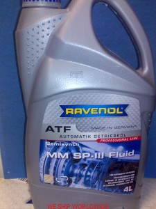 olej RAVENOL ATF Fluid MM SP-III 4l ATF SP-3 Mitsubishi Hyundai KIA