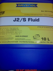 olej do aut.skrzyni biegów ATF Type J2/S Fluid ATF J2/S  10l JF613E ,AJ0,JR710E,JR711E