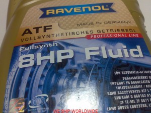 olej  RAVENOL ATF 8HP Fluid 1l 8HP45, 8HP55, 8HP70, 8HP90, 6HP19X,6HP19A, 6HP28AF, 9HP48