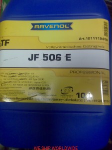 olej do automatycznej skrzyni biegów RAVENOL ATF JF506E 10l  LRN402,  STC53016, STC50531