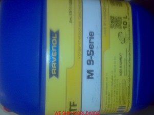 OLEJ PRZEKLADNIOWY RAVENOL ATF M 9-Serie 10l MB 236.14,MB 23614