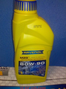 olej RAVENOL MZG SAE 80W-90 1l  MB 235.1, Ford SQM-2C-9008 A