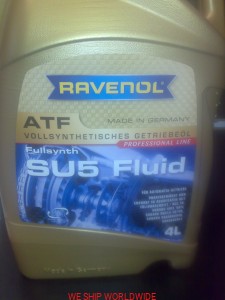 RAVENOL ATF SU5 FLUID 4l do SUBARU  SOA868V940, SOA868V941. SOA427V1500