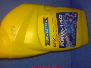 olej przekładniowy RAVENOL EPX SAE 85W140 1l API GL-5 MIL-L-2105D
