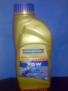 olej RAVENOL MTF-3 75W 1l  VW,AUDI,SKODA, SEAT VW G052171A2, G060726A2