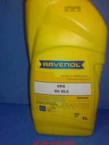 olej RAVENOL EPX SAE 80 1l  MB 235.0 -  MB235.0 -  Ford SQM-2C-9002AA  - SQM2C9002AA