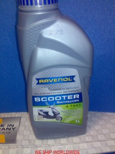 olej RAVENOL SCOOTER 4-Takt 1l do PEUGEOT,ARCTIC CAT,BOMBARDIER,POLARIS,ARGO