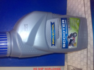 olej RAVENOL SCOOTER 2-Takt 10W-40 1l Półsyntetyczny API TC,ISO-L-EGC,JASO FC