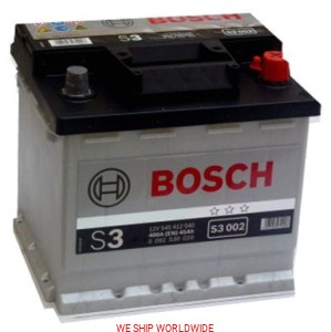 Akumulator Wrocław BOSCH 45AH 400A P+ 12V,BOSCH SILVER S3.002 0092S30020,545412040, S3002 