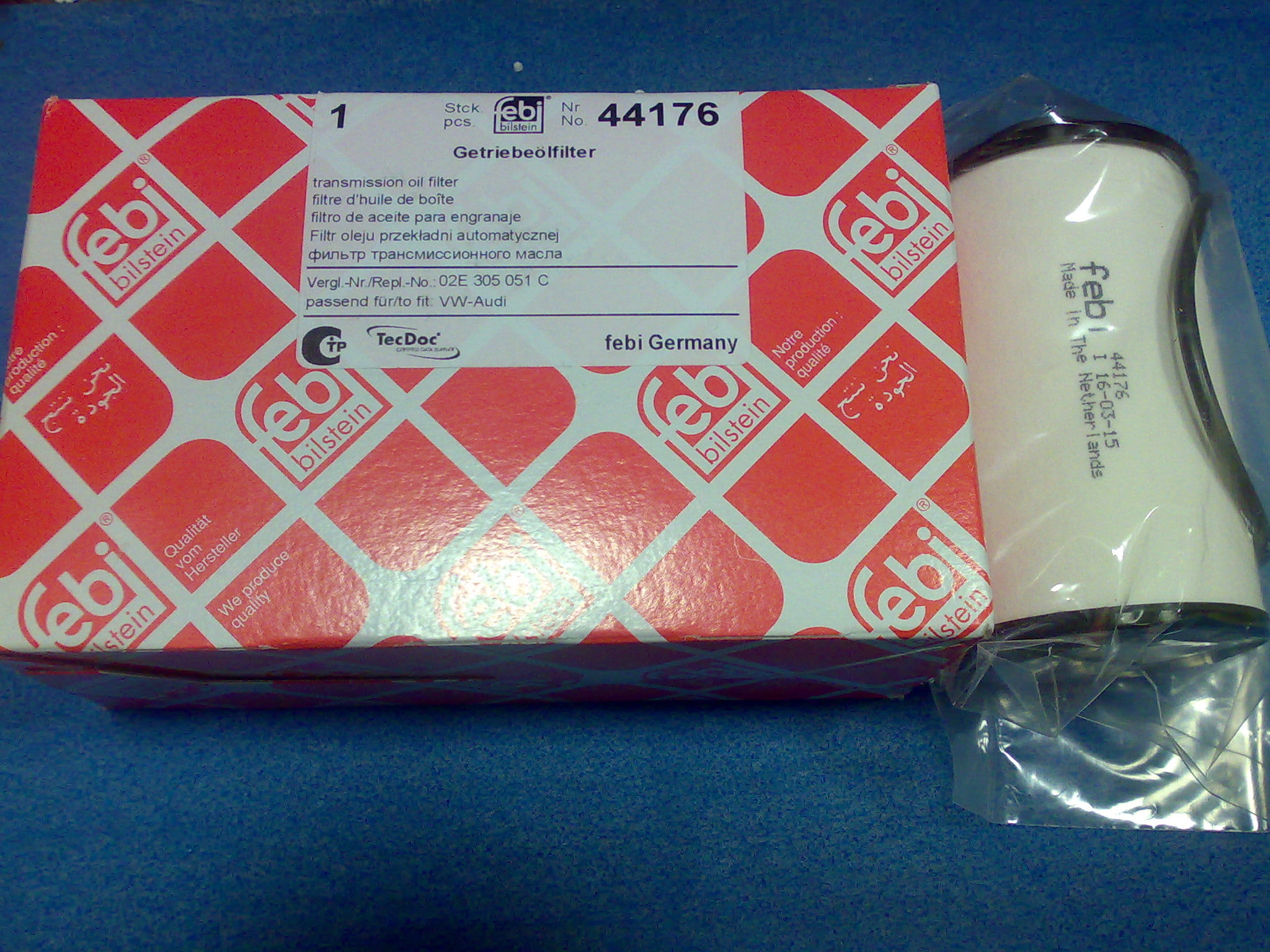 Seat  Leon Seat Altea Seat Toledo III  filtr hydrauliki  filtr do automatu  transmission filter