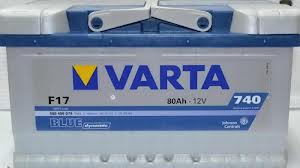 AKUMULATOR VARTA BLUE DYNAMIC 80Ah 740A F17  BMW 5 E36 E60 E61 BMW 6 E63 BMW 7 E32 BMW X3 E83 BMW X5 E53 E70
