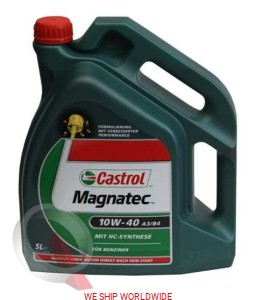 olej CASTROL MAGNATEC 10W40 10W-40 5 L BENZYNA ,PÓŁSYNTETYK, SEMISYNTHETIC  Wrocław