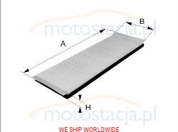 filtr kabinowy Renault Espace IV  K1131 OE 7701056389 8200037998