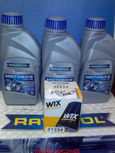 HONDA VT500C HONDA VT 500C  olej 10W40 ESTER+filtr oleju-zestaw