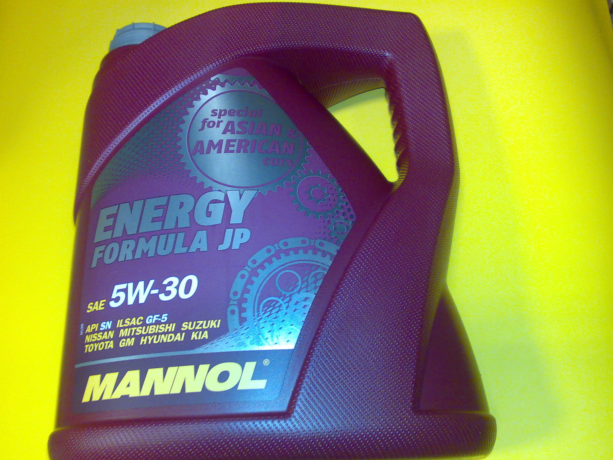 olej 5W-30  5W30 MANNOL Energy Formula JP 4L  API SN 