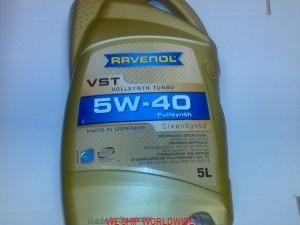 olej silnikowy 5W-40 5W40 5l RAVENOL TURBO VST MB 229.5, Porsche A40, VW 502.00  ,VW 505.00