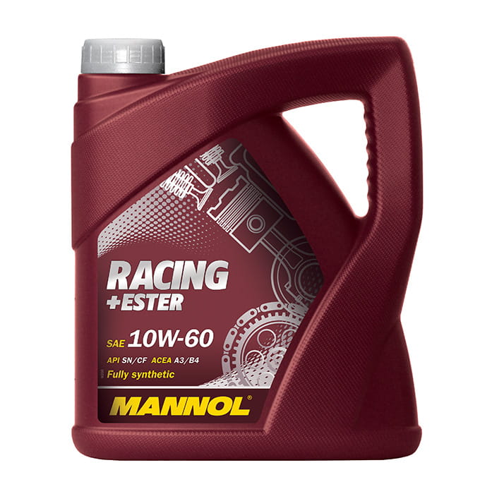 Olej 10W60 10W-60 Racing+ Ester  MANNOL 4L  do sportu,sport
