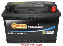 AKUMULATOR  70Ah 640A  CENTRA STANDARD  P+ MODEL CC700NOWY ,WROCŁAW  2 LATA GWARANCJI  