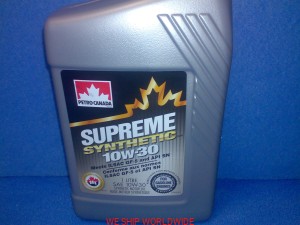 olej 10W30 1l  Supreme Synthetic  Petro-Canada ILSAC GF-5 API SN 