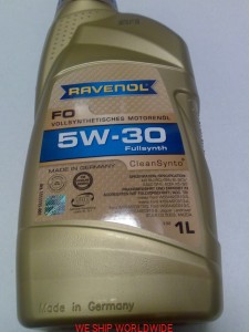 olej silnikowy 5W-30 5W30 Ford 1l Ravenol FO WSS-M2C913-B,WSS-M2C913-A. WSS-M2C-913-C