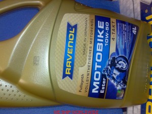 olej RAVENOL Motobike 10W-50 10W50 Ester 1l API SM JASO MA/MA2