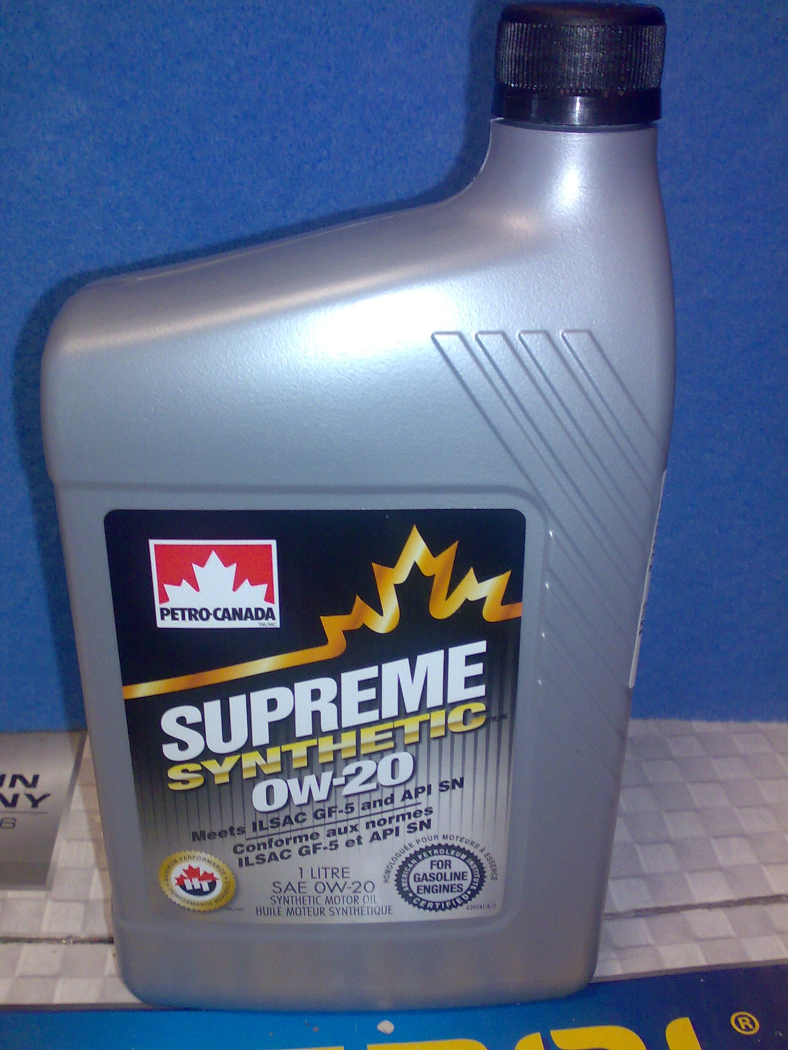  PETRO-CANADA SUPREME SYNTHETIC  0W20 1l  TOYOTA LEXUS INFINITI ACURA