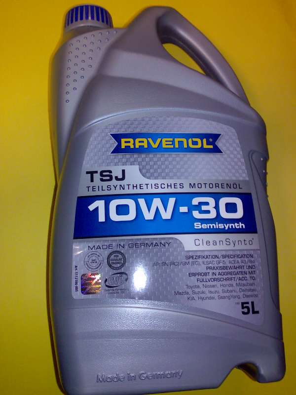 olej RAVENOL TSJ SAE 10W-30 10W30 5l  Toyota Honda Nissan Mitsubishi