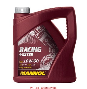 Olej MANNOL 10W60 Racing+ Ester 4L SAE 10W-60 API SN/SM/CF