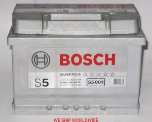 Akumulator Wrocław  BOSCH 61AH P+ 600A BOSCH SILVER PLUS  S5.004 12V 0092S50040,561400060, S5004