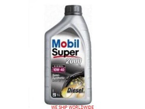 Olej MOBIL 10W40 10W-40 Super 2000 Diesel 1L PÓŁSYNTETYK, SEMISYNTHEIC Wrocław