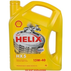 olej SHELL HELIX SUPER BENZYNA HX5 15W40 15W-40 4L MINERALNY, MINERAL  Wrocław