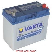 AKUMULATOR VARTA BLUE DYNAMIC  B32 45Ah 330A SUZUKI IGNIS TOYOTA CAMRY CARINA E CARINA II CELICA