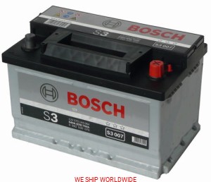 Akumulator BOSCH 70AH  640A P+ 12V BOSCH SILVER S3.007 0092S30070,570144064, S3007,Wrocław 