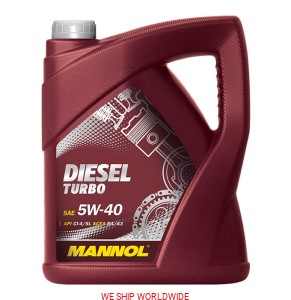 OLEJ MANNOL DIESEL TURBO TDI 5W40 5W-40 5L
