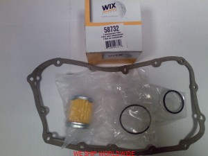 filtr oleju skrzyni biegów zestaw z uszczelkami  Auto Trans Filter Kit WIX 58732  B355, F337, FK338, FT1219, P1306, T1306, TF1227